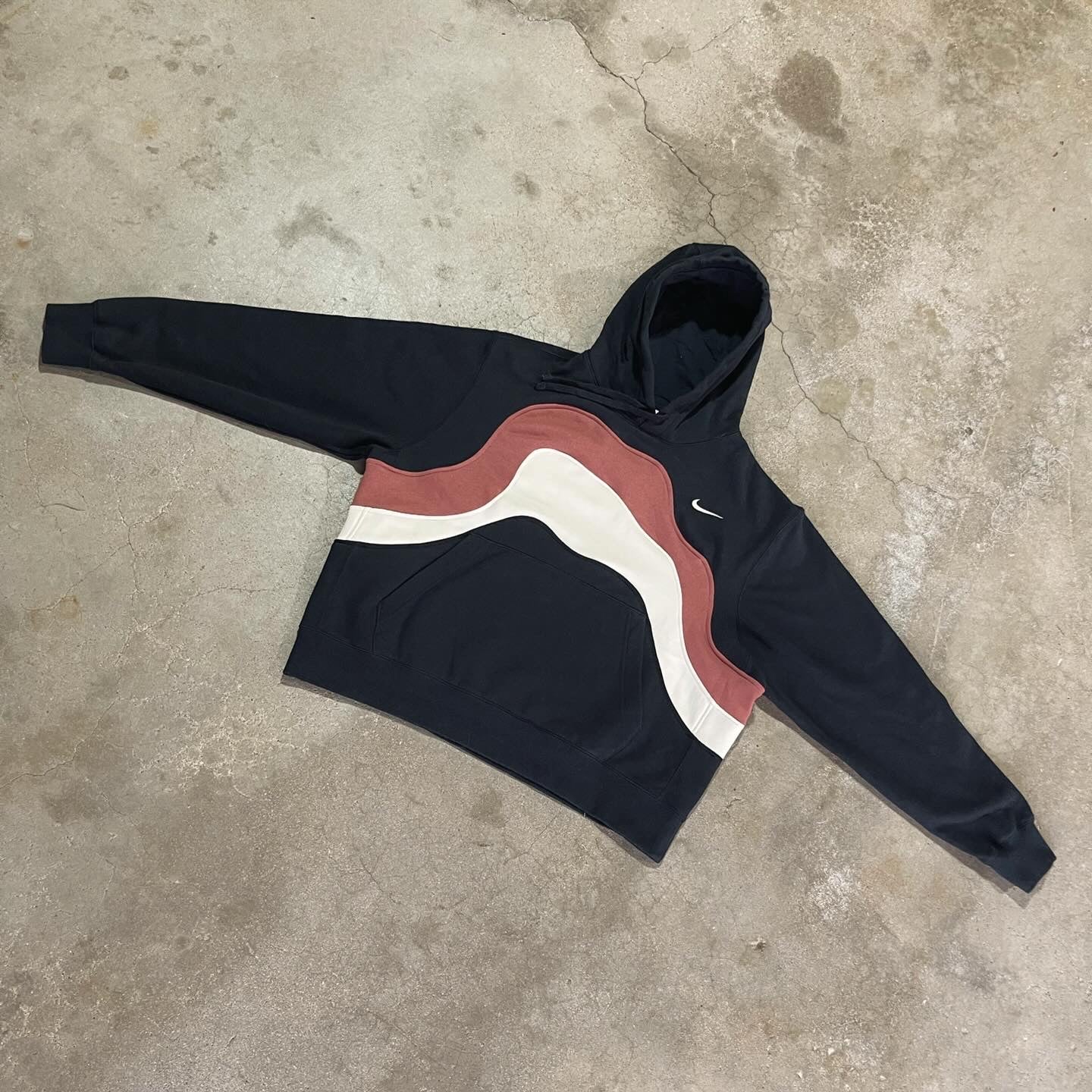 agate swirl hoodie