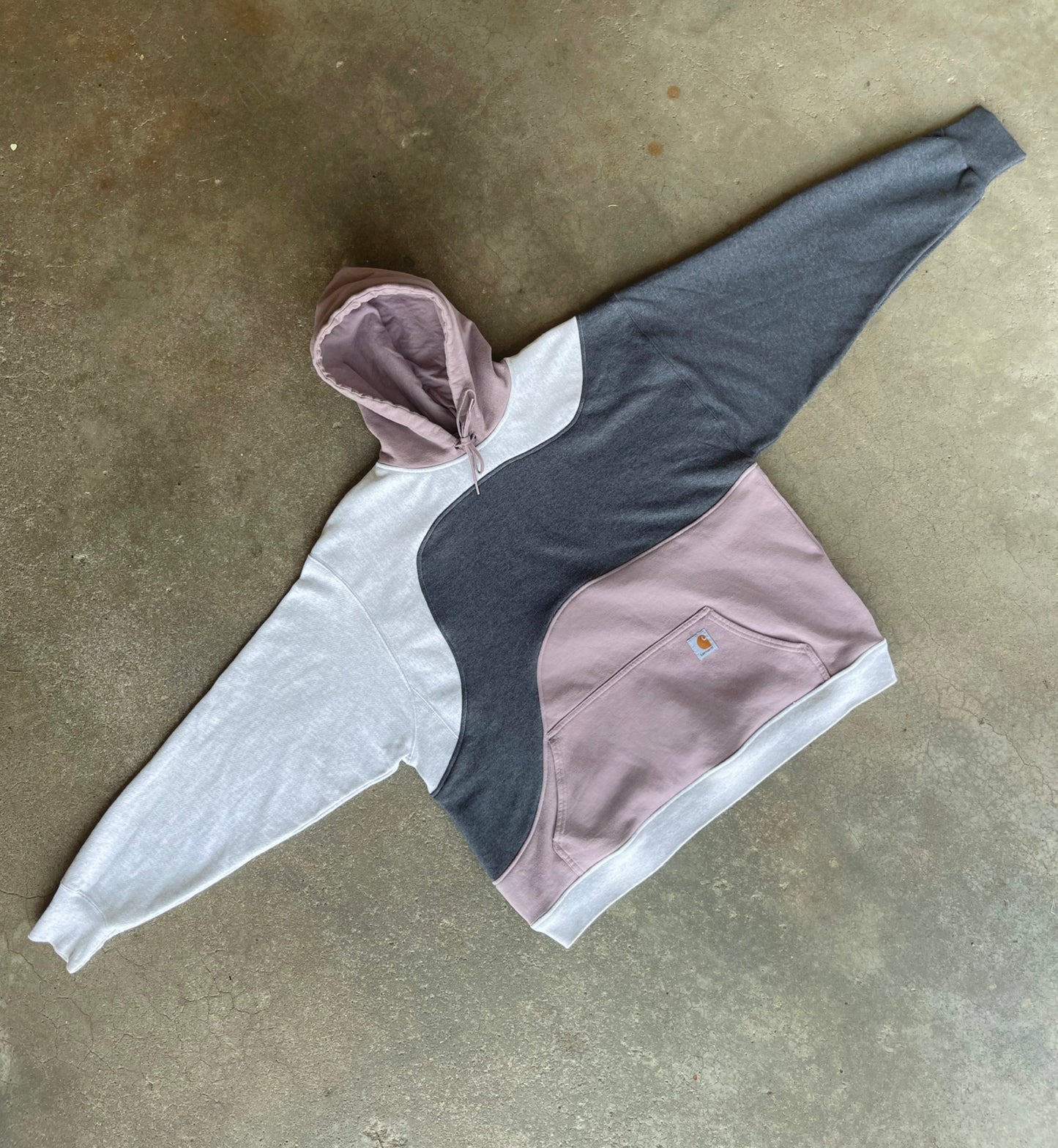 lavender waves hoodie